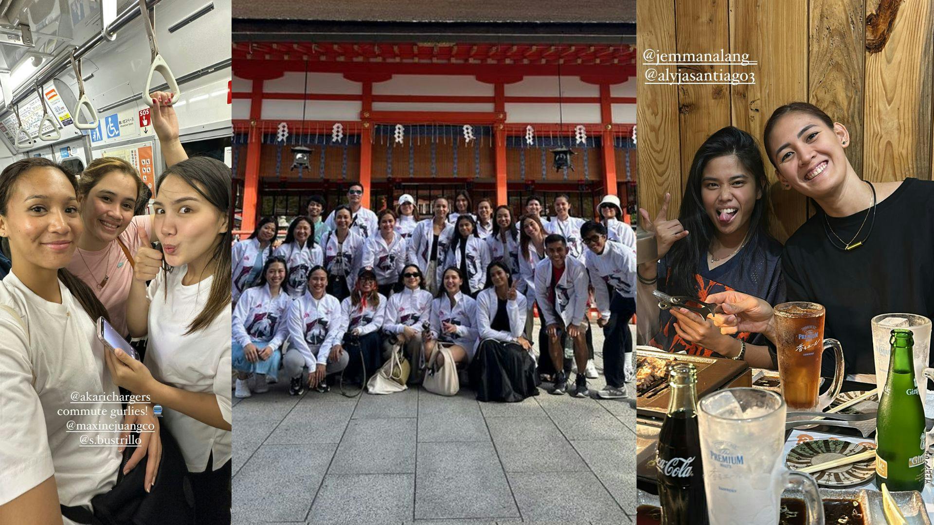 Time to recharge: Akari Chargers take a break after their intense Japan training camp